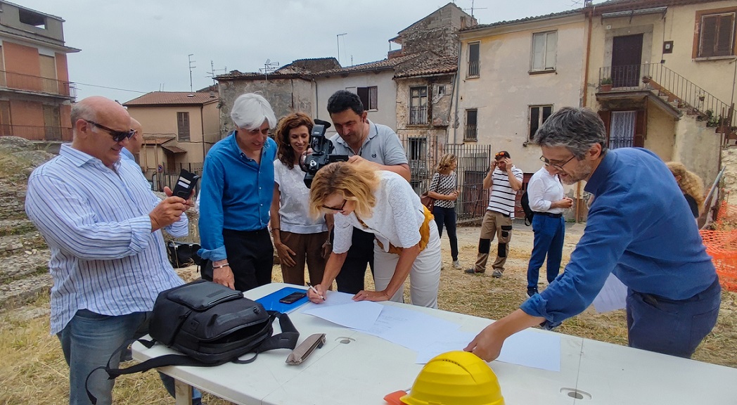 Ferentino, riprendono i lavori al Teatro Romano